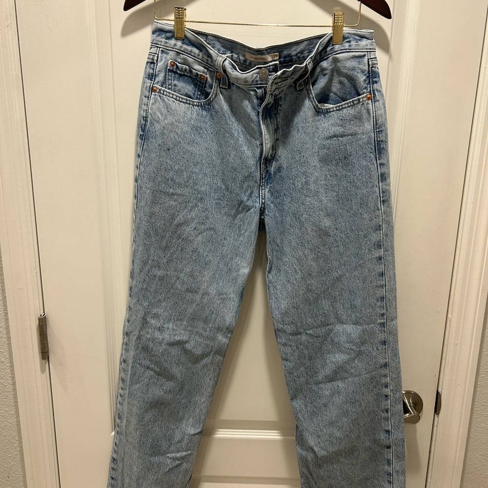 Levi's Blue Jeans Low Pro Straight